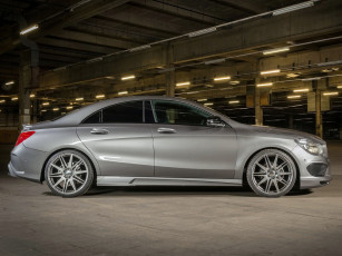 Картинка автомобили mercedes-benz серый c117 2014г carlsson cla-klasse