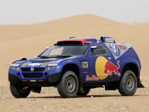 Картинка автомобили volkswagen touareg race синий