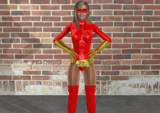 Картинка 3д+графика люди+ people фон взгляд девушка