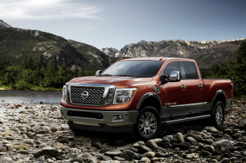 Картинка автомобили nissan datsun 2016г reserve crew titan cab platinum xd