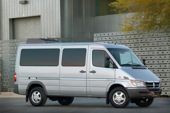 Обои картинки фото автомобили, dodge, sprinter, van
