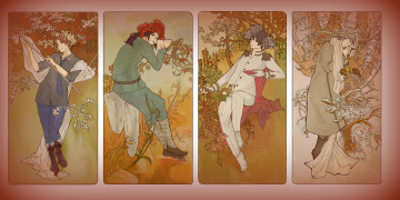 Картинка аниме hetalia +axis+powers парни коллаж