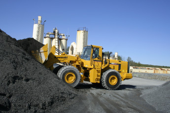 Картинка техника фронтальные+погрузчики kawasaki