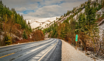 Картинка природа дороги дорога горы