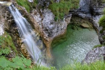 Картинка природа водопады простор