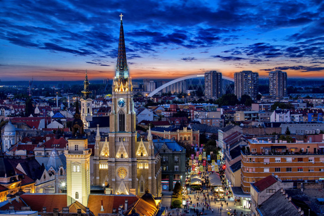 Обои картинки фото novi sad, города, - панорамы, простор