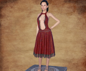 Картинка 3д+графика люди+ people фон взгляд девушка