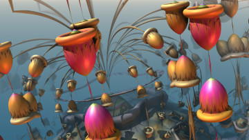 Картинка 3д+графика абстракция+ abstract цвет фон узор