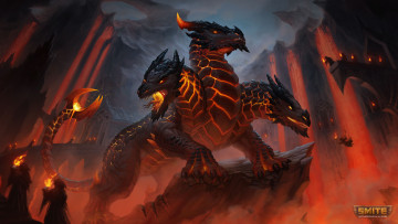 Картинка видео+игры smite