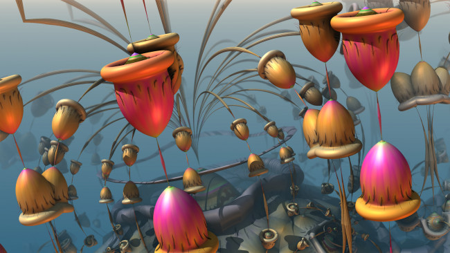 Обои картинки фото 3д графика, абстракция , abstract, цвет, фон, узор