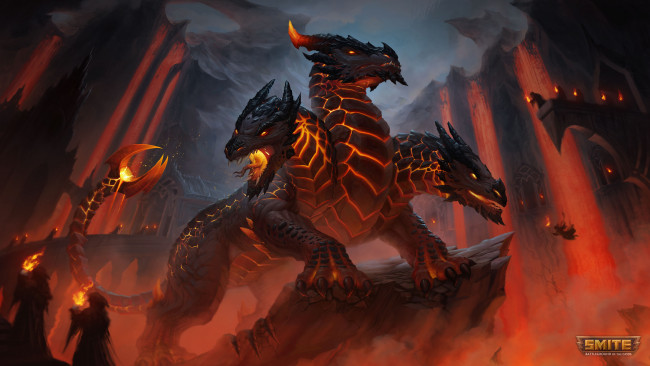 Обои картинки фото видео игры, smite