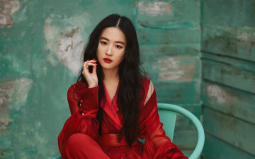 обоя девушки, yifei liu, liu, yifei, кристал, лю, симэйцзы, ань, фэн, китайская, актриса, певица, модель, фотография, 2020, года