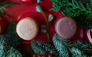 Картинка еда макаруны лакомство печенье ассорти