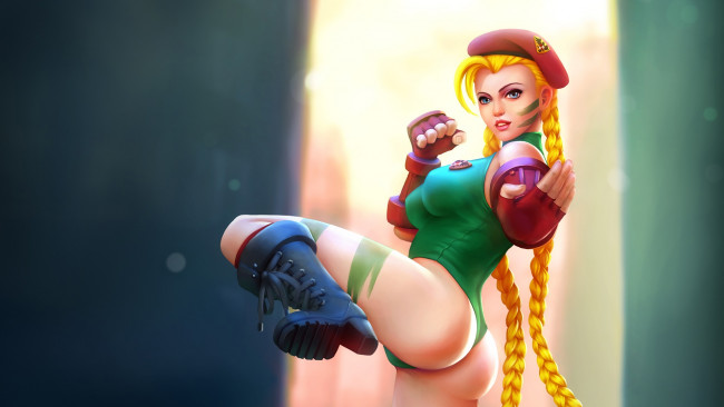 Обои картинки фото видео игры, street fighter, cammy