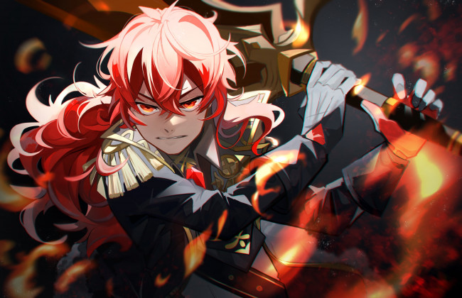 Обои картинки фото аниме, genshin impact, genshin, impact