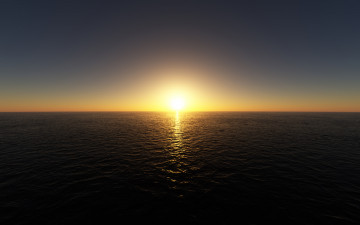 Картинка природа восходы закаты море закат