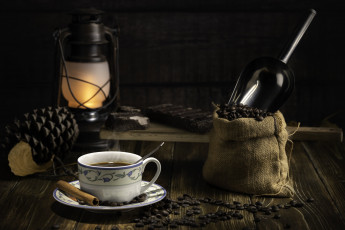 Картинка еда кофе +кофейные+зёрна лампа зерна корица