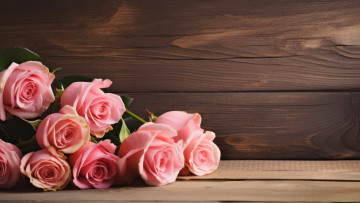 Картинка 3д+графика цветы+ flowers цветы доски розы букет ии-арт нейросеть