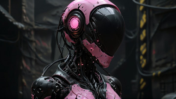 Картинка 3д+графика _science+fiction нейросети графика нейроарт ai art нейронные сети рисунки нейро искусство нейрографика graphics neuroart neural networks drawings neuro neurography робот