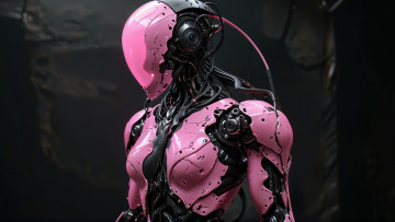 Картинка 3д+графика _science+fiction нейросети графика нейроарт ai art нейронные сети рисунки нейро искусство нейрографика graphics neuroart neural networks drawings neuro neurography робот технологии фантастика