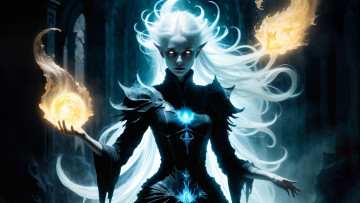 Картинка фэнтези маги +волшебники нейросети графика нейроарт ai art нейронные сети рисунки нейро искусство