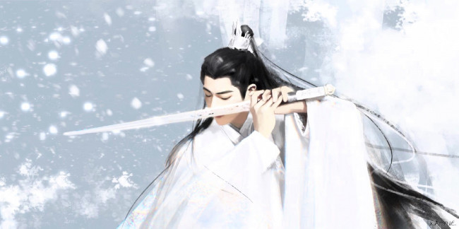 Обои картинки фото рисованное, кино,  мультфильмы, ши, ин, меч