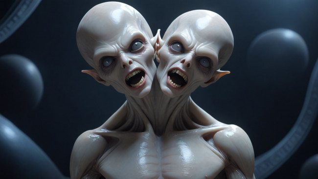 Обои картинки фото 3д графика, ужас , horror, нейросети, графика, нейроарт, ai, art, нейронные, сети, рисунки, нейро, искусство, нейрографика, graphics, neuroart, neural, networks, drawings, neuro, neurography, страшное, существо, сиамские, близнецы, демоническое, создание
