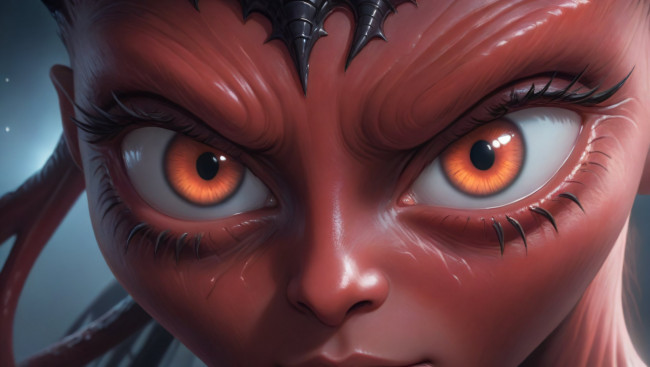 Обои картинки фото 3д графика, глаза , eyes, нейросети, графика, нейроарт, ai, art, нейронные, сети, рисунки, нейро, искусство, нейрографика, graphics, neuroart, neural, networks, drawings, neuro, neurography, демонесса, глаза, ресницы