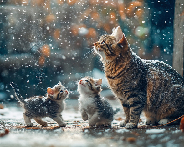 Обои картинки фото разное, компьютерный дизайн, кот, кошка