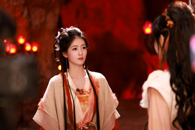 Обои картинки фото кино фильмы, moonlight mystique, девушки, разговор, свечи