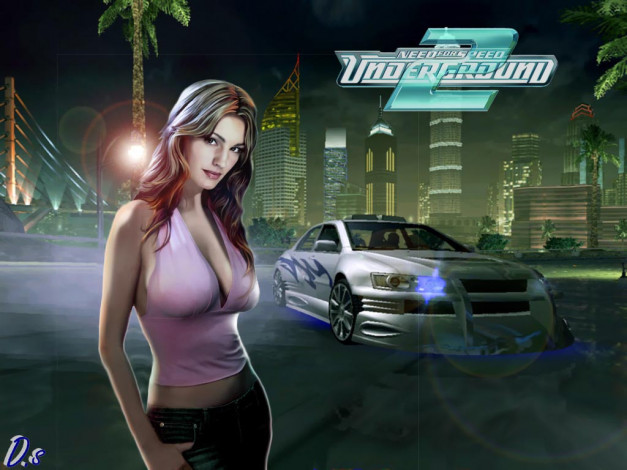 Обои картинки фото nfs, undеrground, видео, игры, need, for, speed, underground