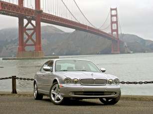 Картинка jaguar xj super v8 автомобили