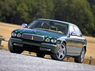 обоя jaguar, xj, super, v8, автомобили
