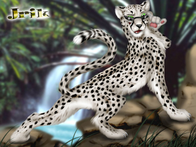 Обои картинки фото jrik, рисованные, животные