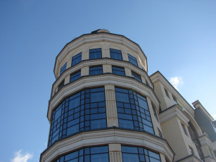 Картинка города здания дома