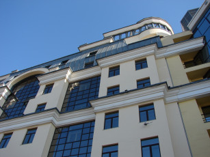 Картинка города здания дома