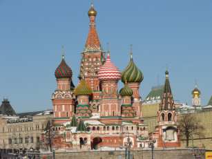 Картинка храм василия блаженного города москва россия