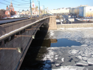 Картинка москва река города россия