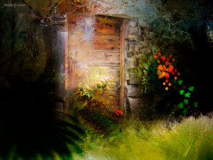 Картинка рисованные природа