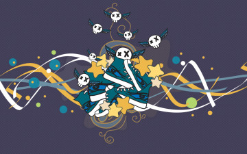 обоя векторная, графика