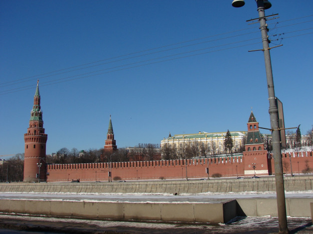 Обои картинки фото кремлевская, набережная, города, москва, россия