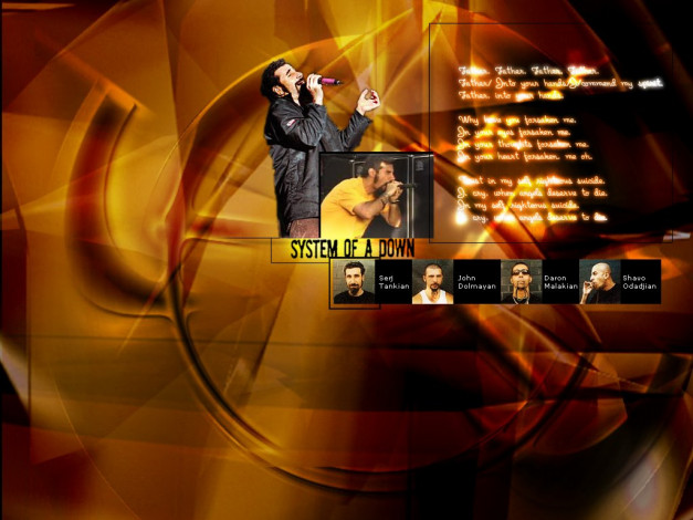 Обои картинки фото музыка, system, of, down