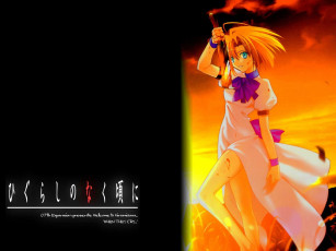 Картинка аниме higurashi no naku koro ni ryuuguu rena