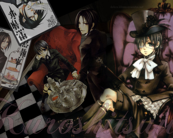Обои картинки фото аниме, kuroshitsuji