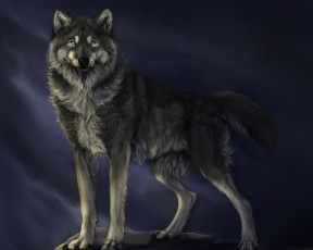 Картинка рисованные животные