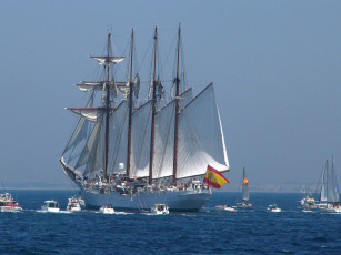 обоя корабли, разные, вместе