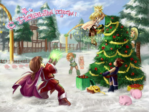 Картинка праздничные разное новый год