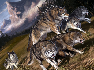 Картинка рисованные животные