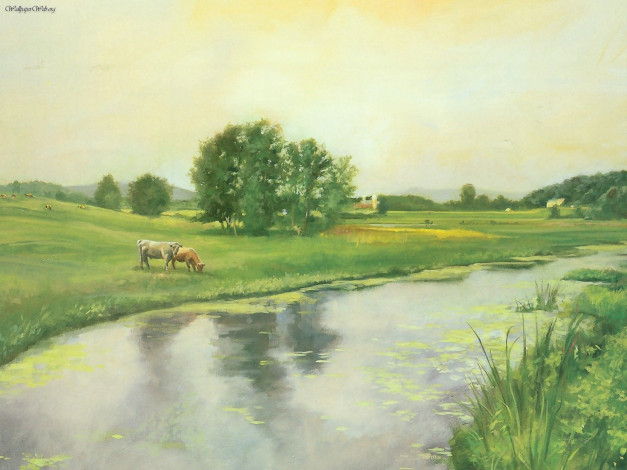 Обои картинки фото steven, stroud, рисованные