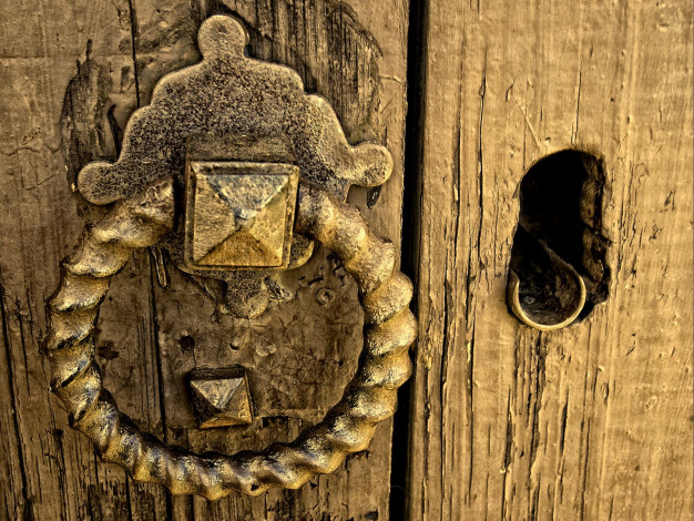 Обои картинки фото разное, ключи, замки, дверные, ручки, ручка, замочная, скважина, двери